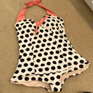 Vintage Full coverage 50s swimsuit!